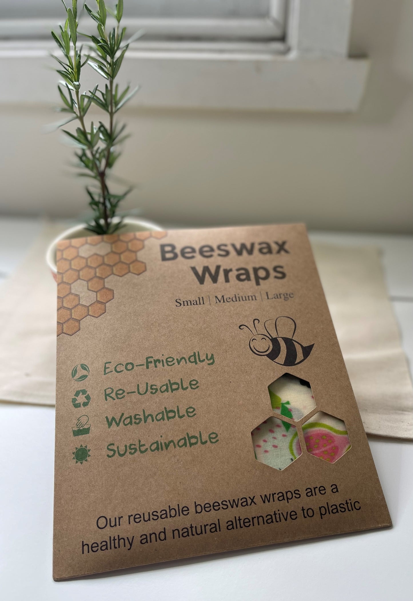 Beeswax Wraps - 3pk