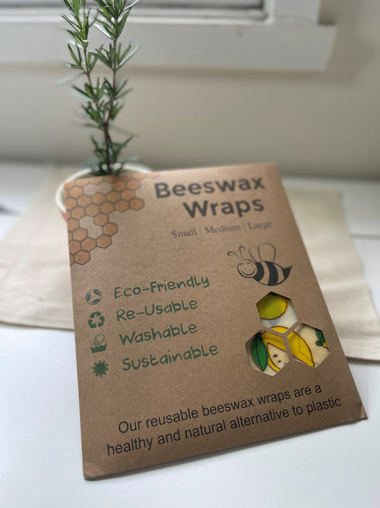 Beeswax Wraps - 3pk