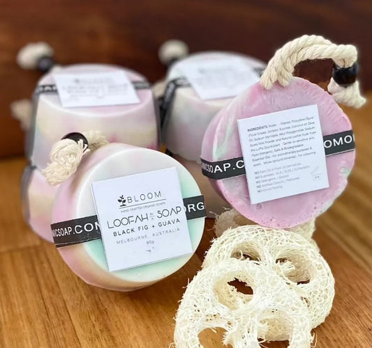 Loofah in a Soap - by Bloom Organic Soap